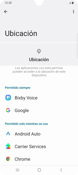 Pulsa la app deseada.