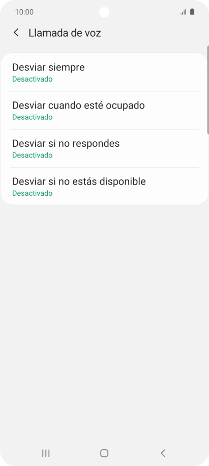 Pulsa la tecla de inicio para terminar y regresar a la pantalla de inicio.