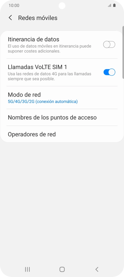 Pulsa el indicador junto a 