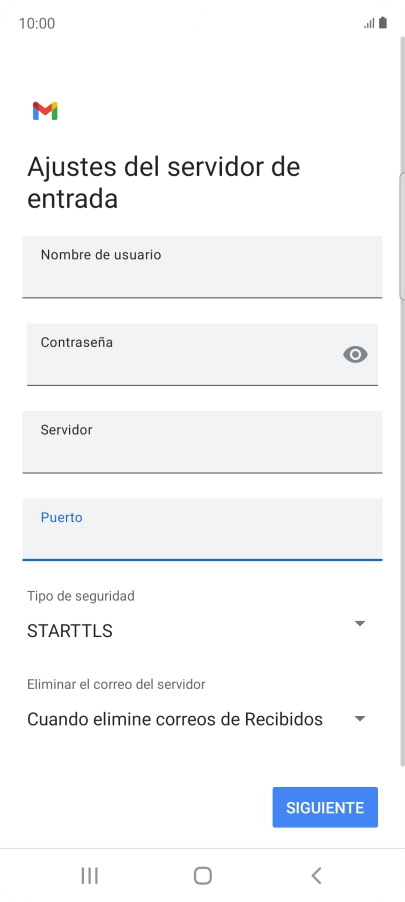 Pulsa la lista desplegable bajo 