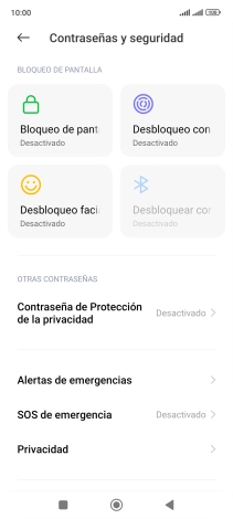 Pulsa Privacidad.