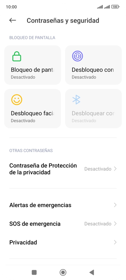 Pulsa Privacidad.