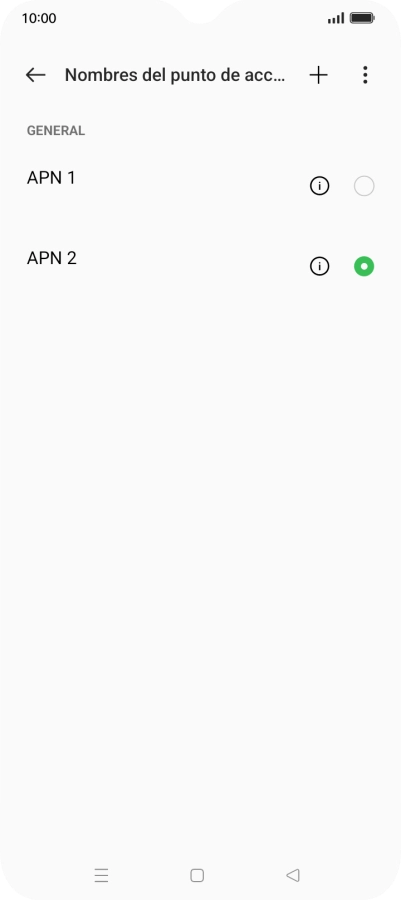 Pulsa la tecla de inicio para terminar y regresar a la pantalla de inicio.
