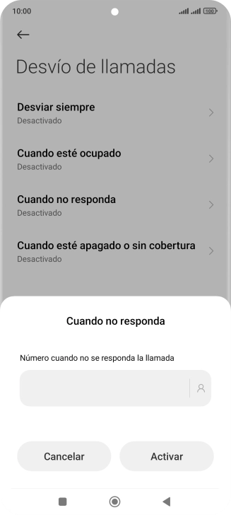 Introduce +34600132000 y pulsa Activar.