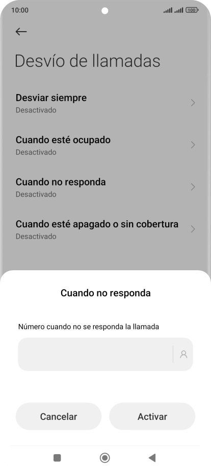 Introduce +34600132000 y pulsa Activar.