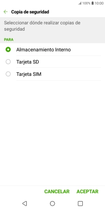 Pulsa Tarjeta SIM.