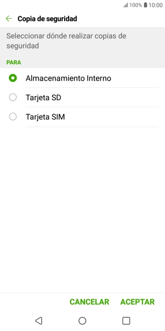 Pulsa Tarjeta SIM.