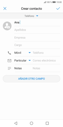 Pulsa Apellidos e introduce el apellido.