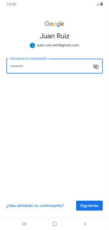 Pulsa Siguiente.