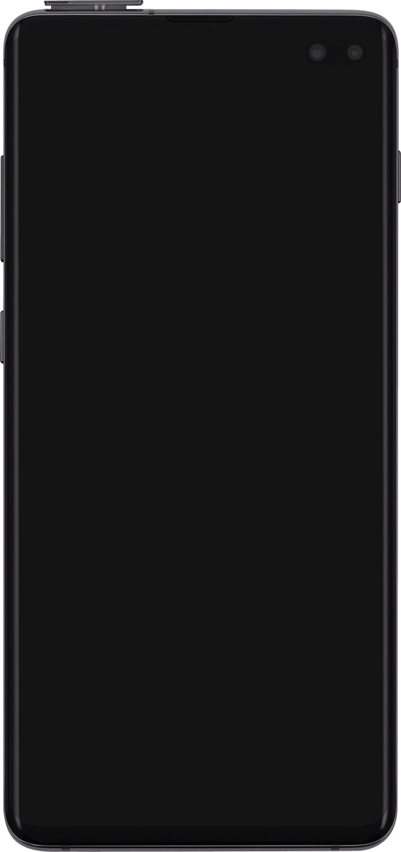 Retira el contenedor de tarjetas del teléfono.