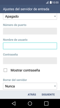 Pulsa la lista desplegable bajo 