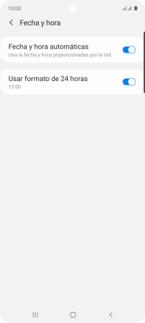 Pulsa la tecla de inicio para terminar y regresar a la pantalla de inicio.