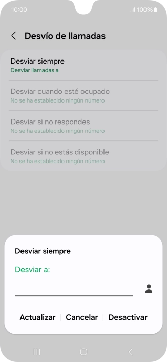 Pulsa Desactivar.