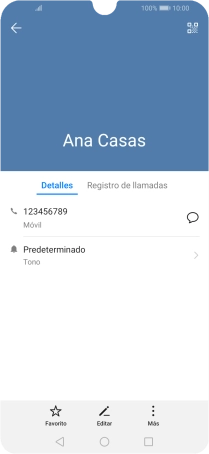 Pulsa la tecla de inicio para terminar y regresar a la pantalla de inicio.