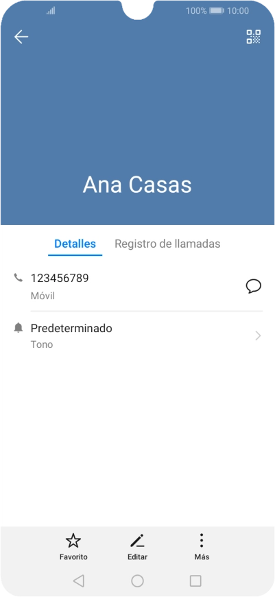 Pulsa la tecla de inicio para terminar y regresar a la pantalla de inicio.