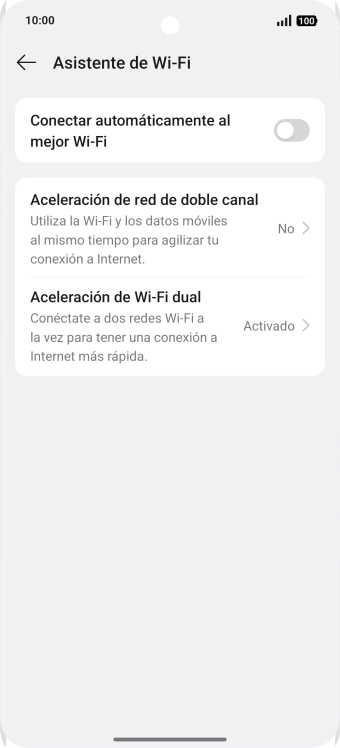 Pulsa el indicador junto a 