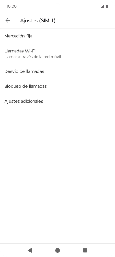 Pulsa Desvío de llamadas.