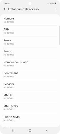 Pulsa Nombre.