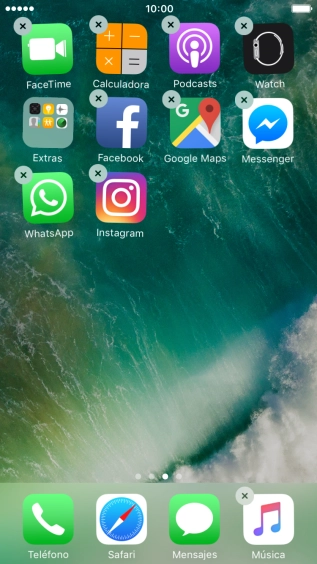 Pulsa el icono de eliminar.