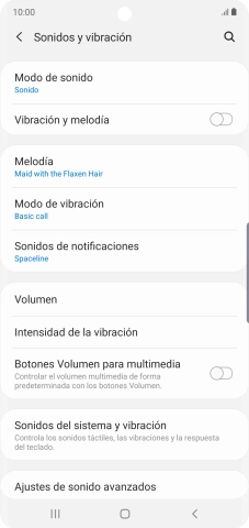Pulsa la tecla de inicio para terminar y regresar a la pantalla de inicio.