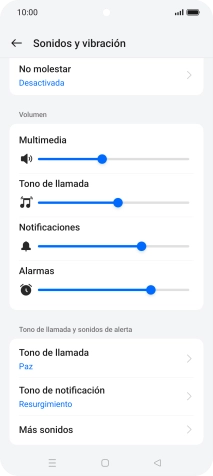Pulsa Tono de llamada.