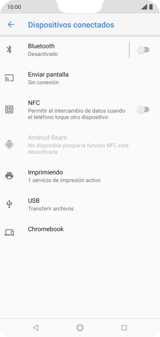 Pulsa Bluetooth.