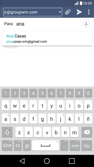Pulsa el contacto deseado.