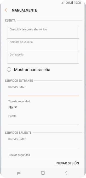 Pulsa la lista desplegable bajo 
