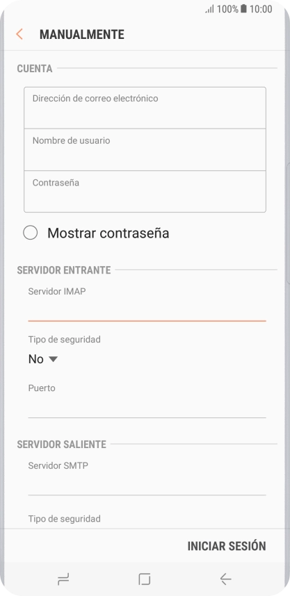 Pulsa la lista desplegable bajo 