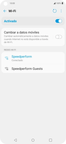 Pulsa la tecla de inicio para terminar y regresar a la pantalla de inicio.