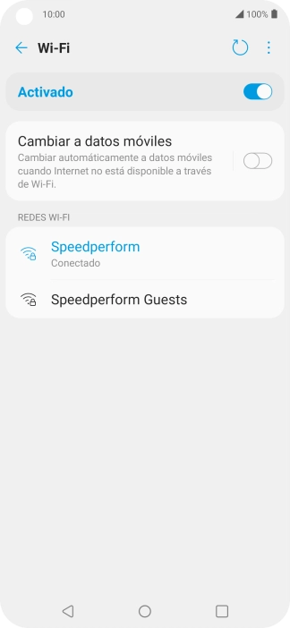 Pulsa la tecla de inicio para terminar y regresar a la pantalla de inicio.