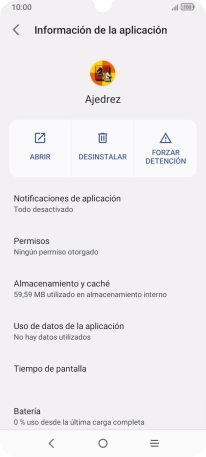 Pulsa Notificaciones de aplicación.