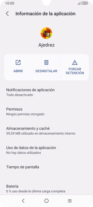 Pulsa Notificaciones de aplicación.