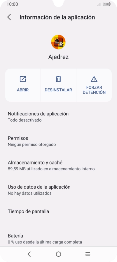 Pulsa Notificaciones de aplicación.