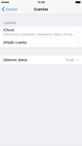 Pulsa Añadir cuenta.