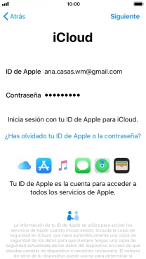 Pulsa Siguiente.