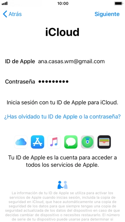 Pulsa Siguiente.