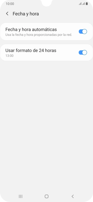 Pulsa la tecla de inicio para terminar y regresar a la pantalla de inicio.