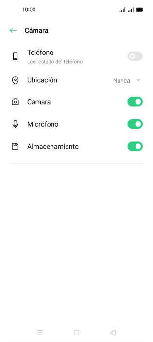 Pulsa la lista desplegable junto a 