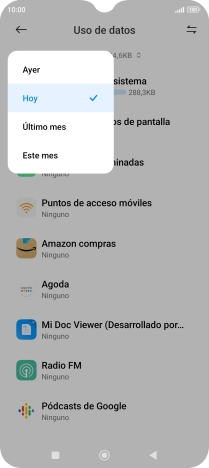 Pulsa el ajuste deseado.