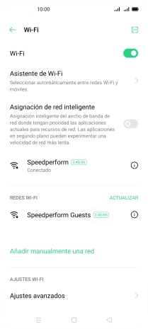 Pulsa la tecla de inicio para terminar y regresar a la pantalla de inicio.