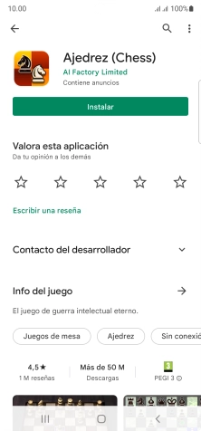 Pulsa la tecla de inicio para terminar y regresar a la pantalla de inicio.