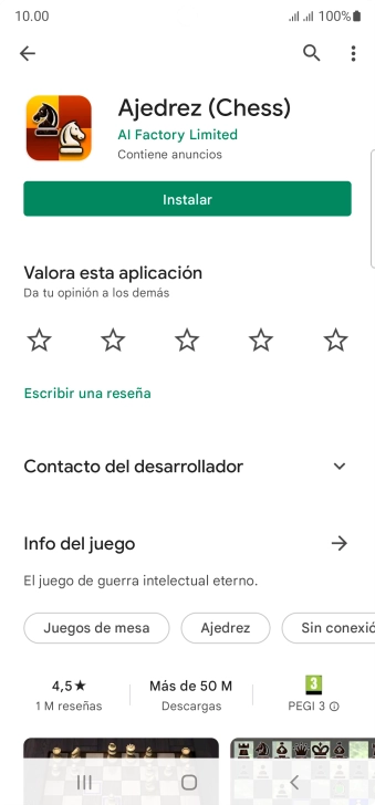 Pulsa la tecla de inicio para terminar y regresar a la pantalla de inicio.