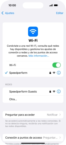 Desliza el dedo hacia arriba desde la parte inferior de la pantalla para terminar y volver a la pantalla de inicio.