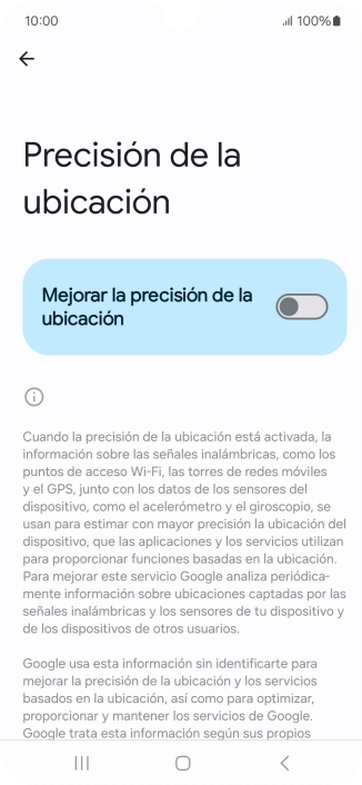 Si pulsas el indicador junto a 