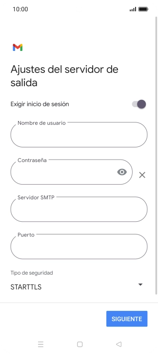 Pulsa el indicador junto a 