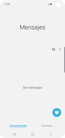 Pulsa el icono de nuevo mensaje.