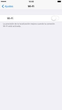 Pulsa el indicador para activar la función.