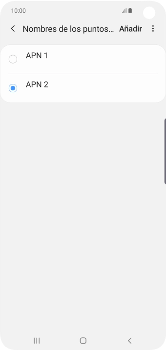 Pulsa la tecla de inicio para terminar y regresar a la pantalla de inicio.
