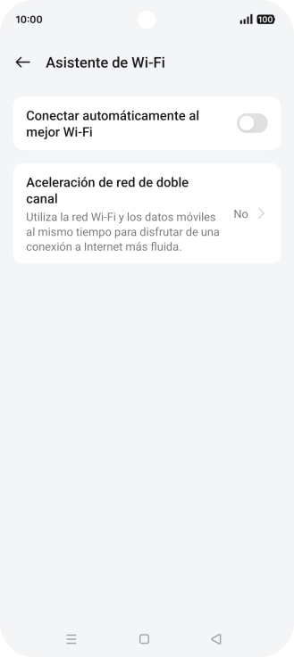 Pulsa el indicador junto a 